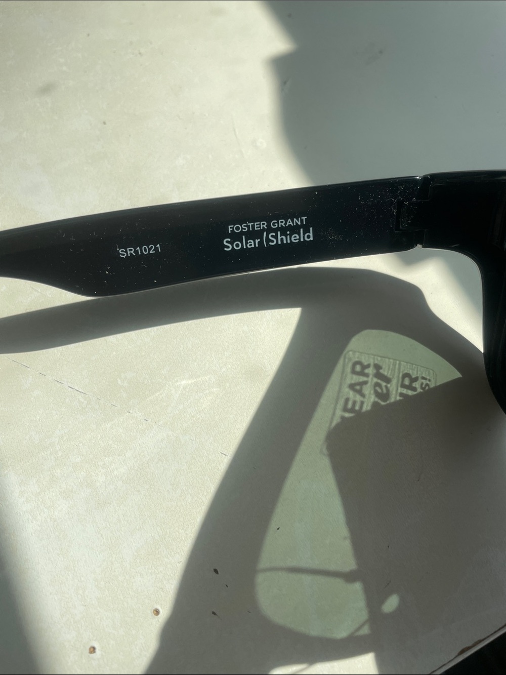 NWT Foster Grant Polarized Tortoise Shell Sunglasses - Brown/Black - Picture 3 of 5